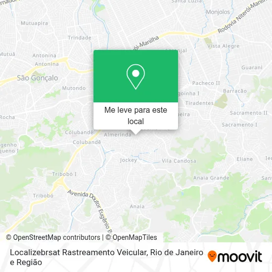 Localizebrsat Rastreamento Veicular mapa