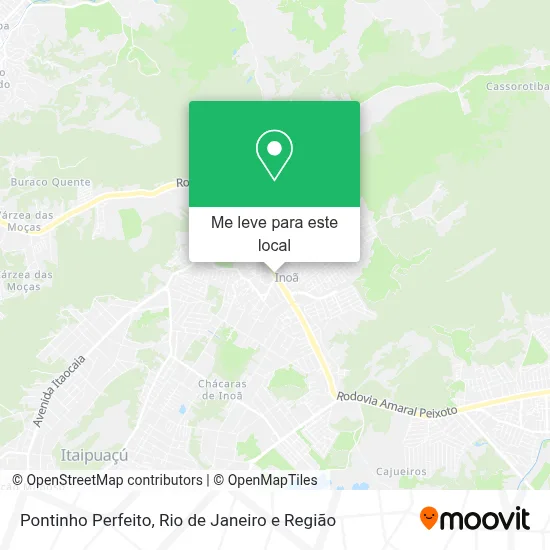 Pontinho Perfeito mapa