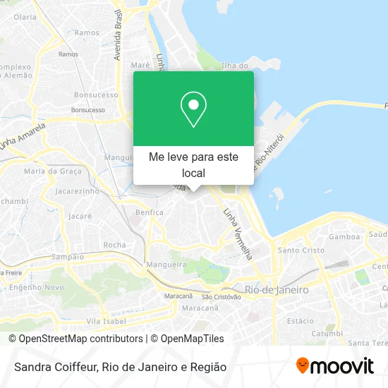 Sandra Coiffeur mapa