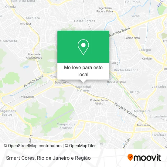 Smart Cores mapa