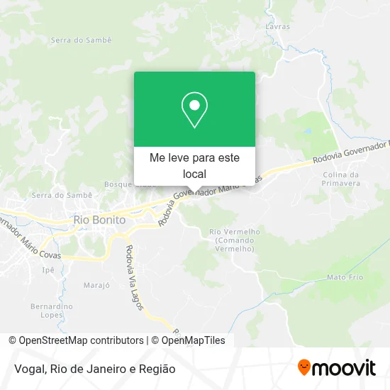 Vogal mapa
