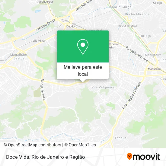 Doce Vida mapa