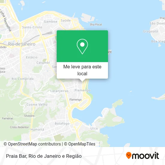 Praia Bar mapa