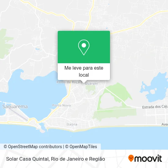 Solar Casa Quintal mapa