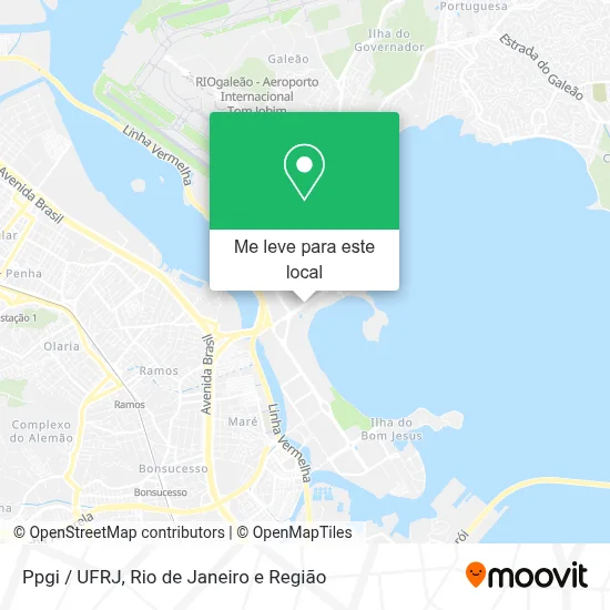 Ppgi / UFRJ mapa