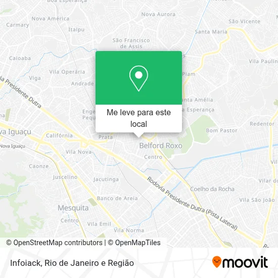 Infoiack mapa