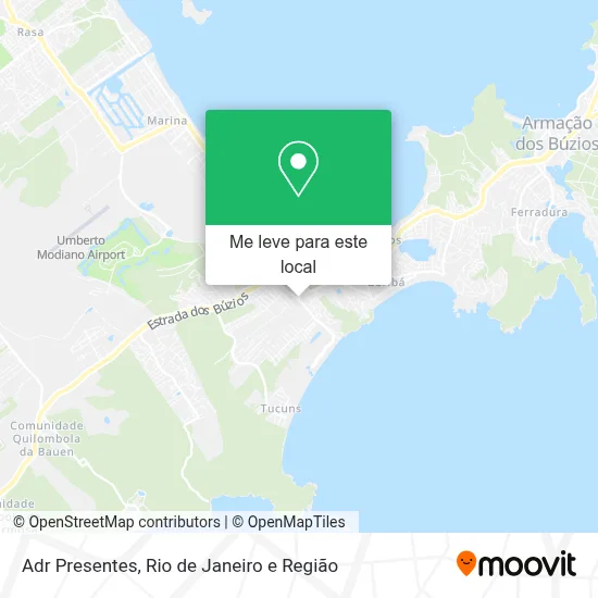 Adr Presentes mapa