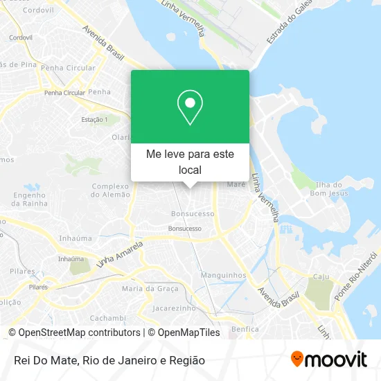 Rei Do Mate mapa