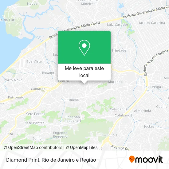 Diamond Print mapa