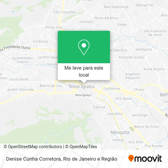 Denise Cunha Corretora mapa