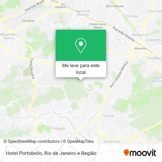 Hotel Portobello mapa