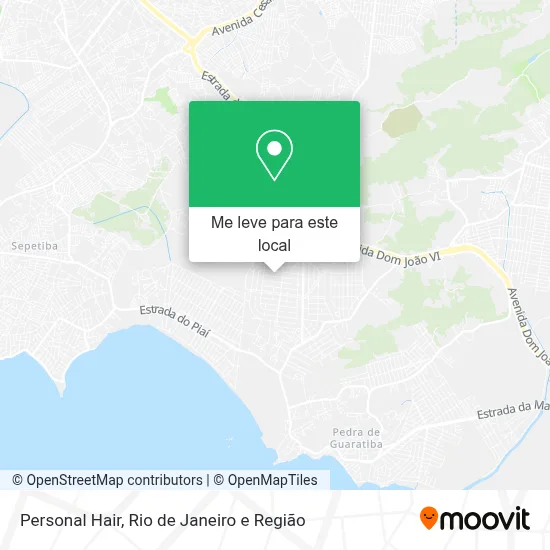 Personal Hair mapa