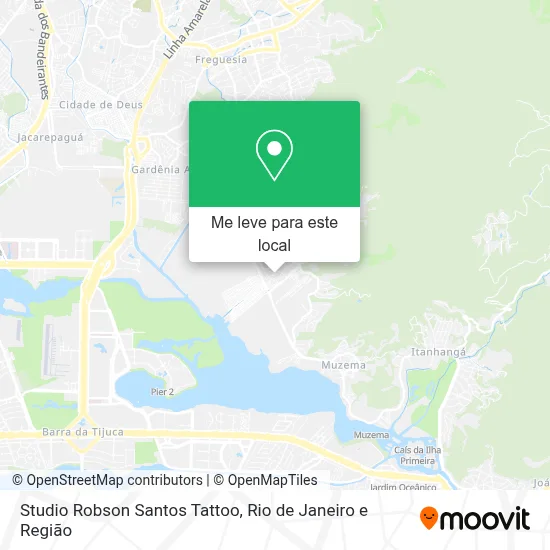 Studio Robson Santos Tattoo mapa