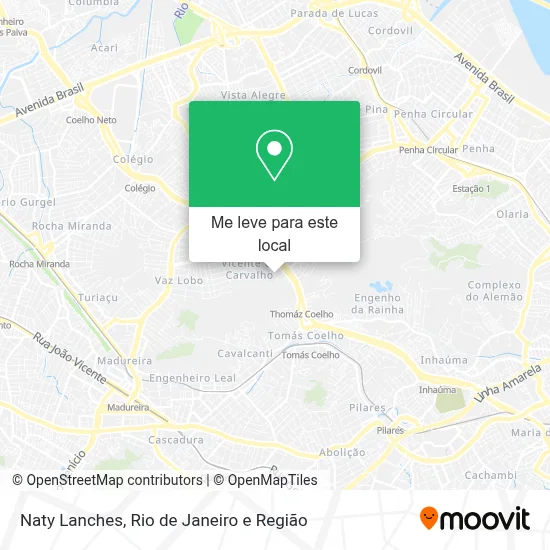 Naty Lanches mapa