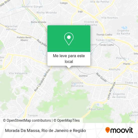 Morada Da Massa mapa