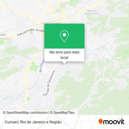 Cumani mapa