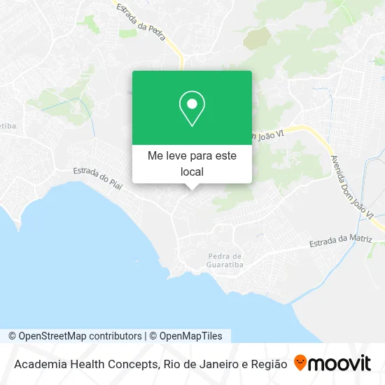Academia Health Concepts mapa