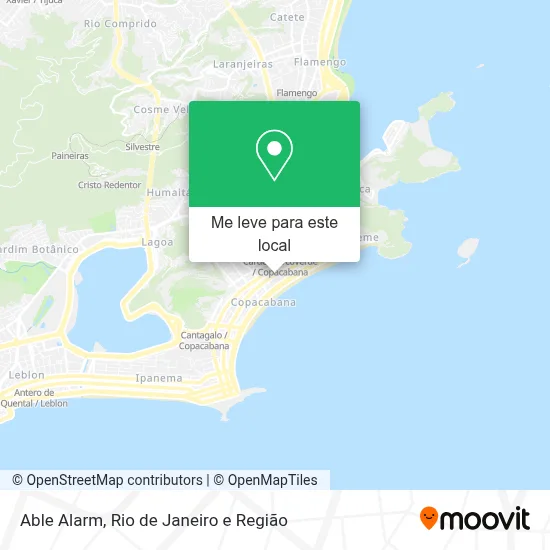 Able Alarm mapa