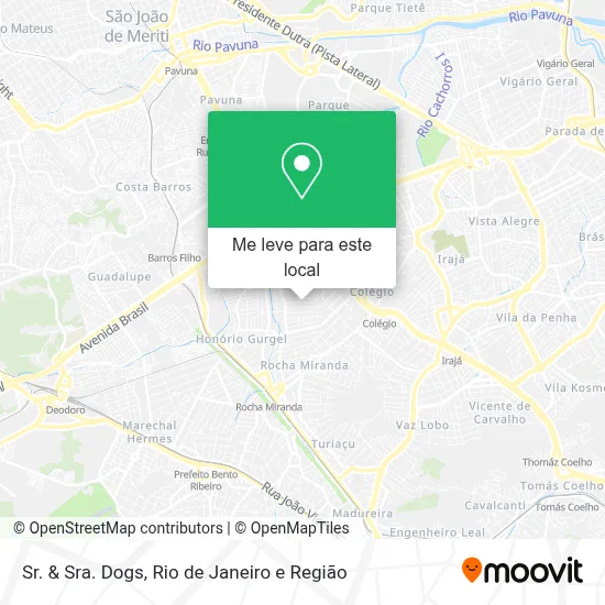 Sr. & Sra. Dogs mapa