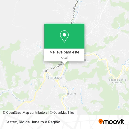 Cestec mapa