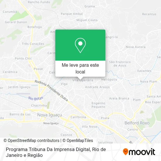 Programa Tribuna Da Imprensa Digital mapa