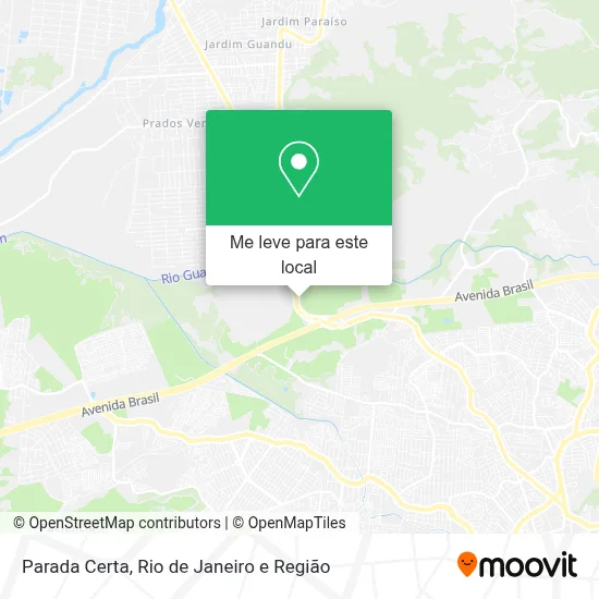 Parada Certa mapa