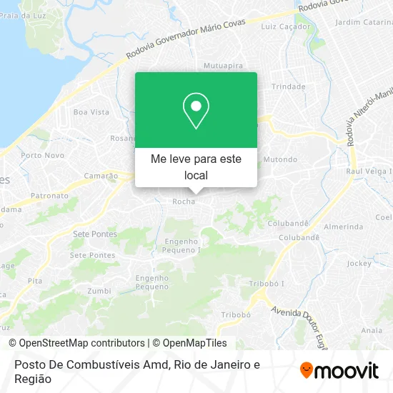 Posto De Combustíveis Amd mapa
