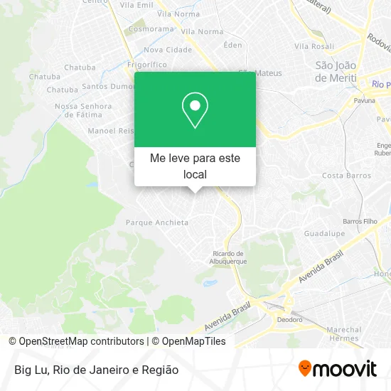Big Lu mapa