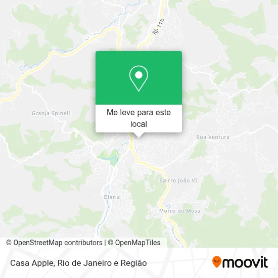 Casa Apple mapa