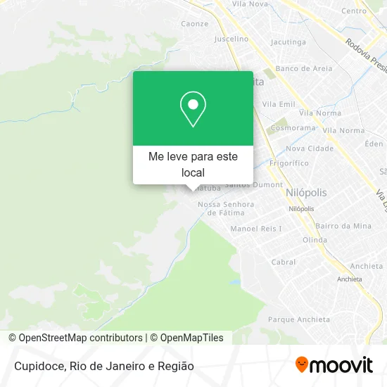 Cupidoce mapa