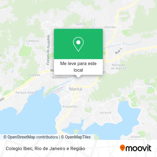 Colegio Ibec mapa