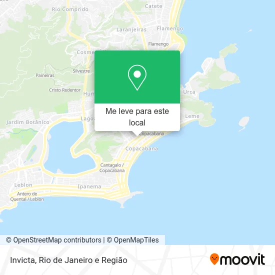 Invicta mapa