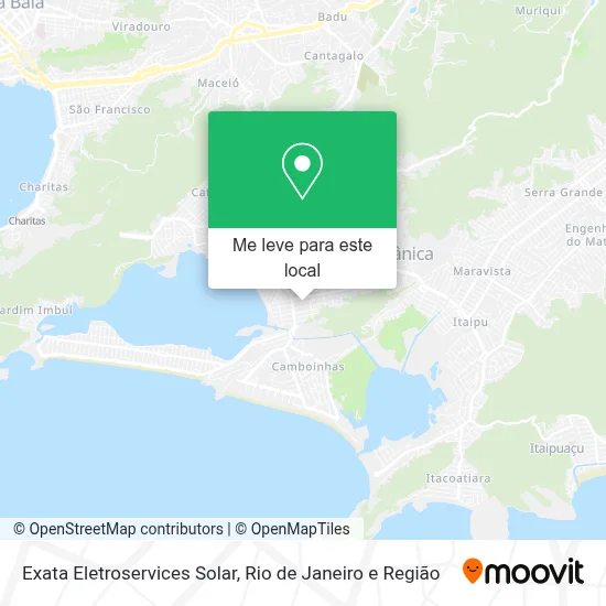 Exata Eletroservices Solar mapa