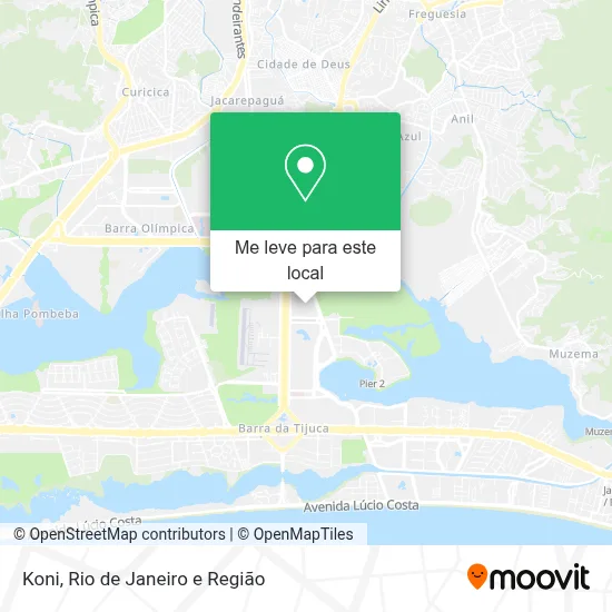 Koni mapa