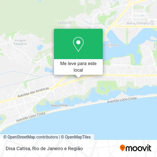 Disa Catisa mapa