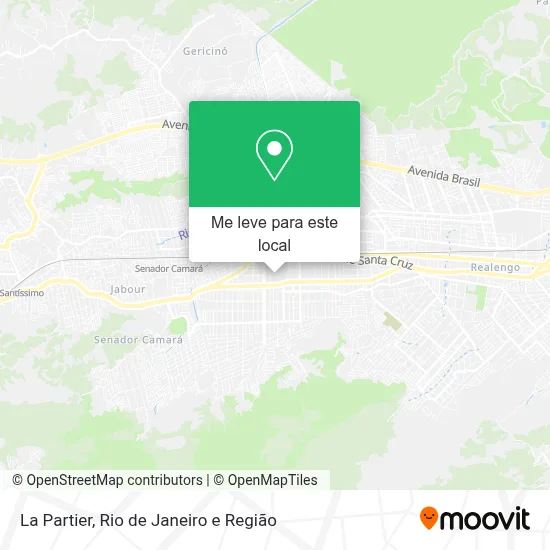 La Partier mapa
