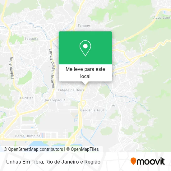 Unhas Em Fibra mapa