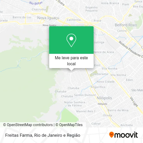 Freitas Farma mapa