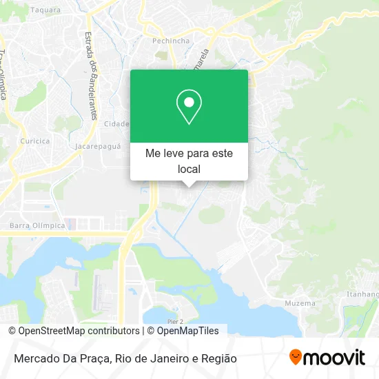 Mercado Da Praça mapa
