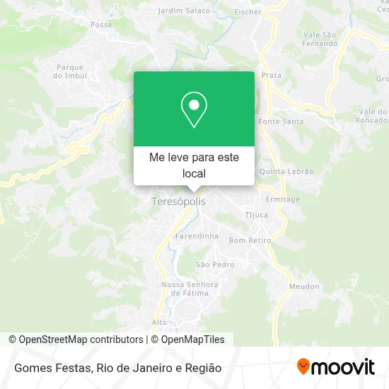 Gomes Festas mapa