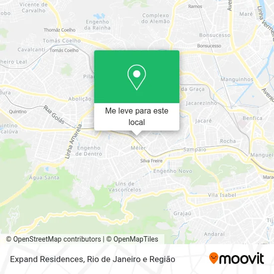 Expand Residences mapa