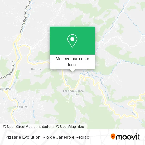 Pizzaria Evolution mapa
