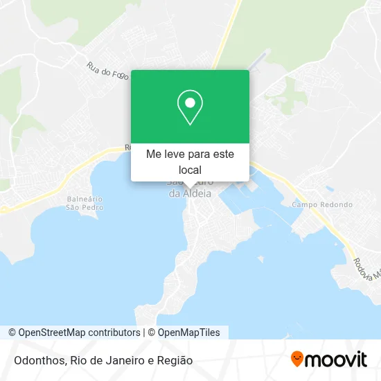 Odonthos mapa