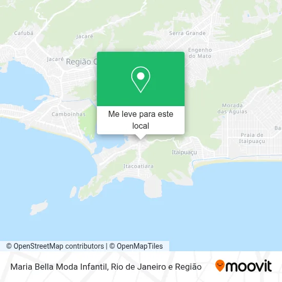 Maria Bella Moda Infantil mapa