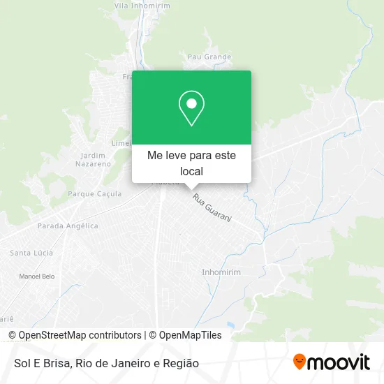 Sol E Brisa mapa