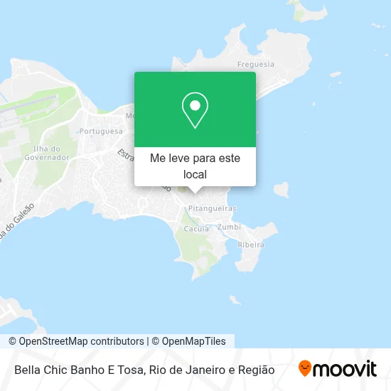 Bella Chic Banho E Tosa mapa