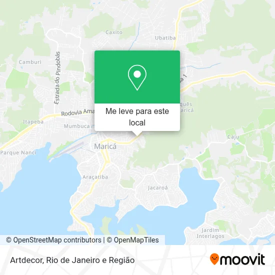 Artdecor mapa