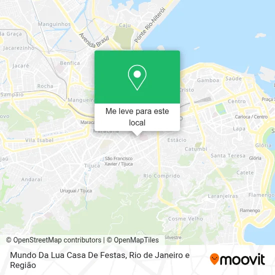 Mundo Da Lua Casa De Festas mapa