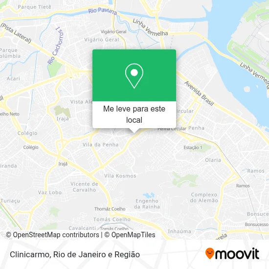 Clinicarmo mapa