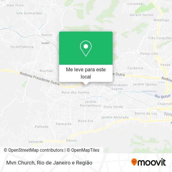Mvn Church mapa